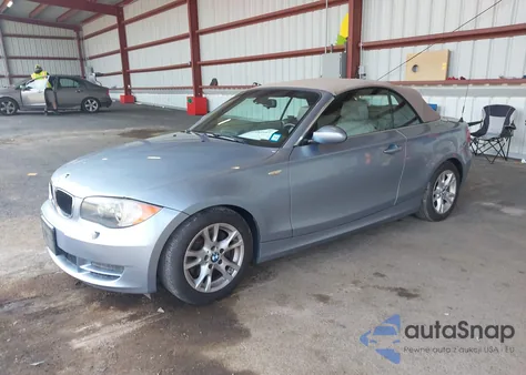 2009 BMW 128I из США, поврежденный, VIN WBAUN13549VH80522